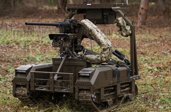 A Ukrainian ground robot defended a position from Russian assault&hellip;