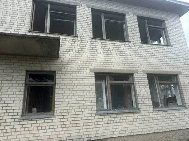 На Черкащині після атаки постраждав дитсадок. / © Голова Черкаської ОВА Ігор Табурець.