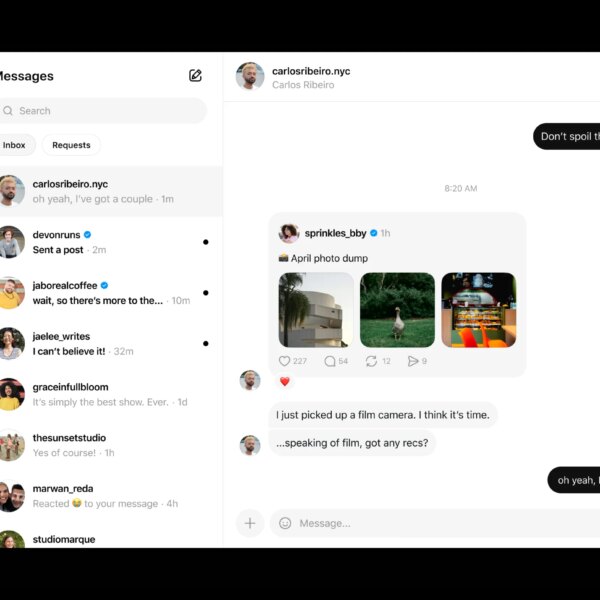 Threads нарешті отримає прямі повідомлення у вебі Штучний Інтелект Революціонізує&hellip;