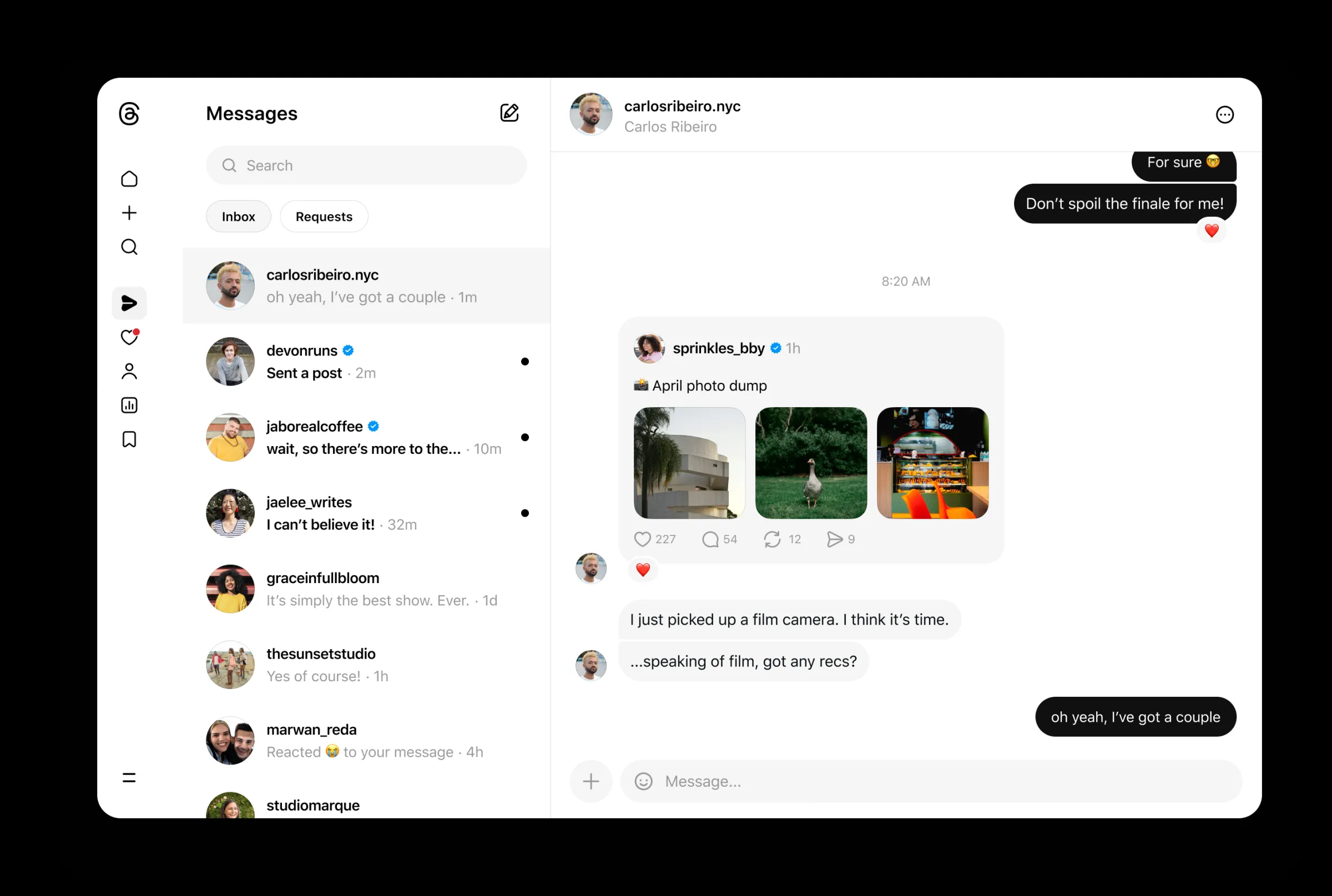 Threads нарешті отримає прямі повідомлення у вебі Штучний Інтелект Революціонізує Threads: Прорив у Технологіях Майбутнього! 1