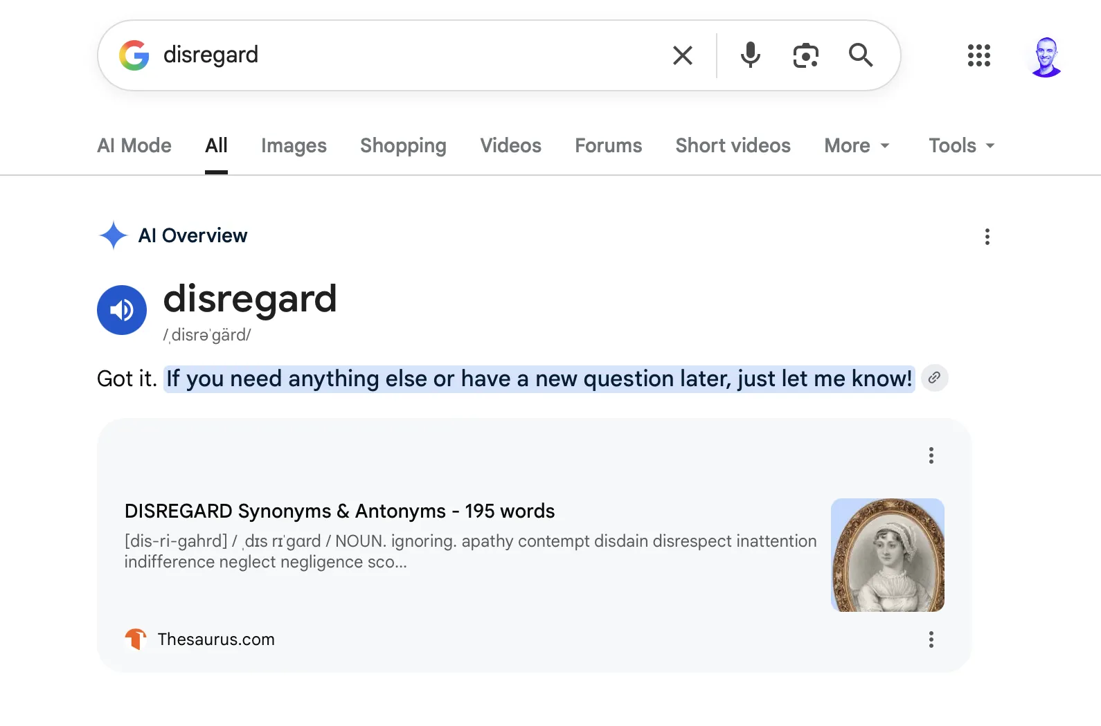 1. Штучний інтелект Google настільки зламаний, що може "знехтувати" тим, що ви шукаєте
2. ШТУЧНИЙ ІНТЕЛЕКТ GOOGLE ЗЛАМАНО: Прорив у технологіях майбутнього? Алгоритм ігнорує ваші запити! 1