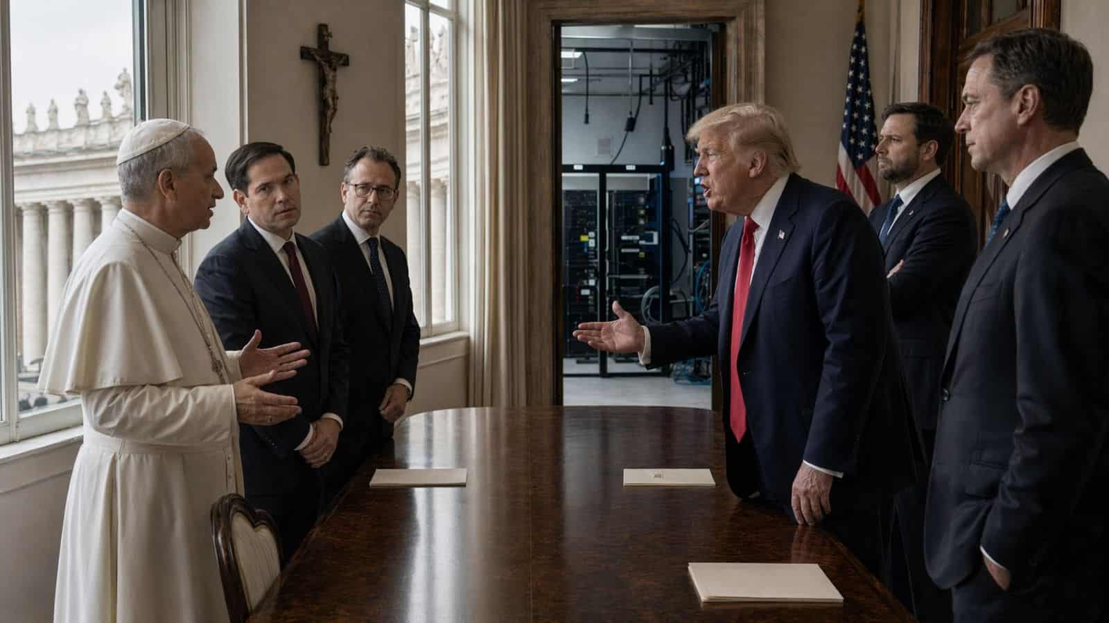 Білий дім проти Ватикану: Big Tech союзники Трампа конкурують за право визначати межі допустимості в розвитку АІ