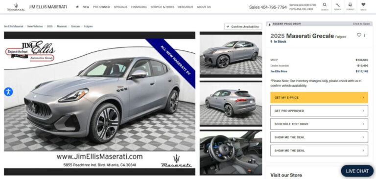 Maserati Grecale EV: скидка $20 000, але чи вартує? 18