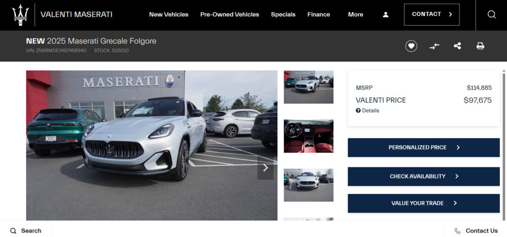 Maserati Grecale EV: скидка $20 000, але чи вартує? 2