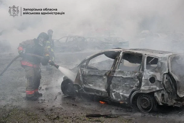 Наслідки атаки / © Очільник Запорізької ОВА Іван Федоров