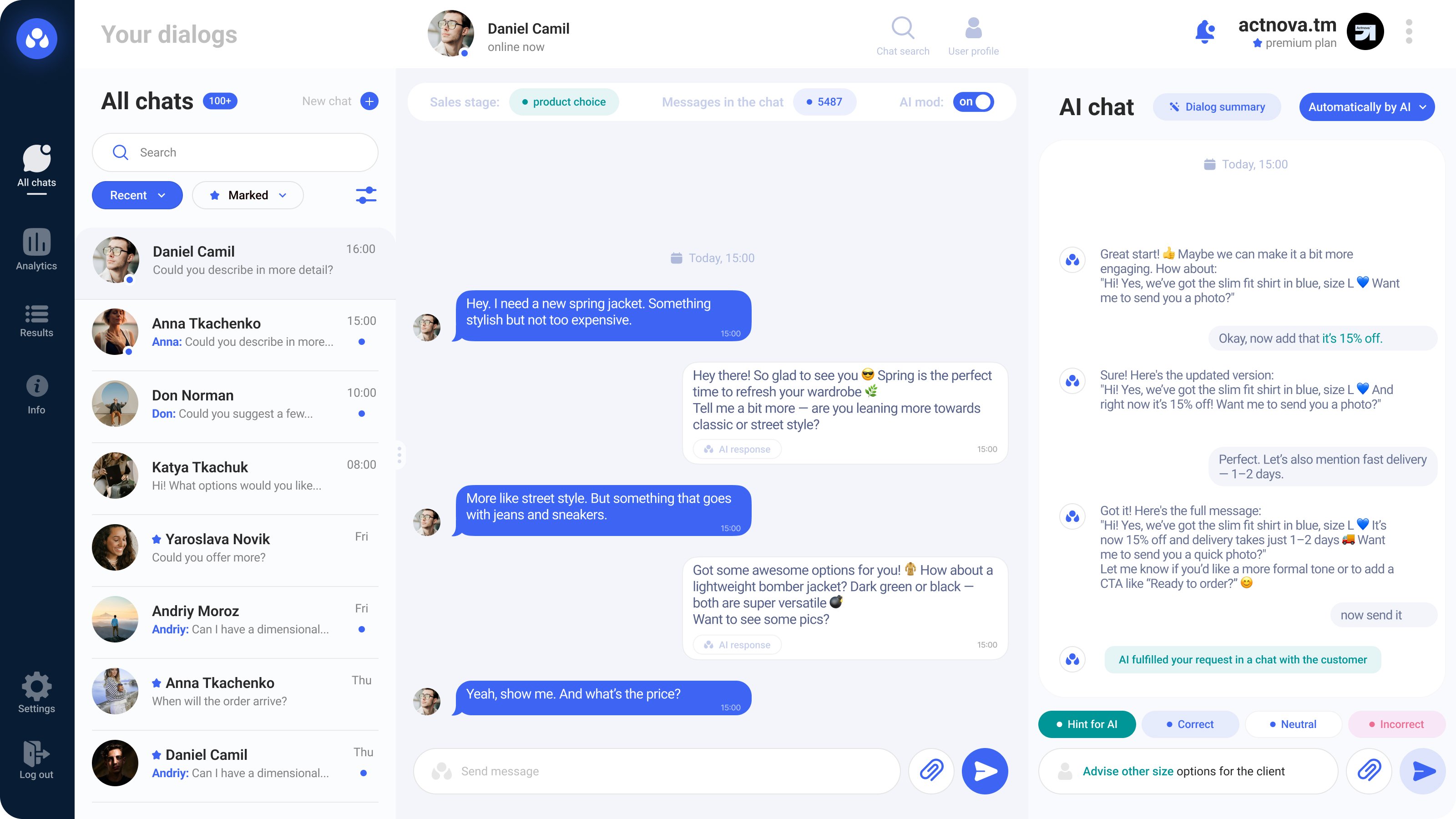 Стартап дня: CostCare AI — ШІ-інструмент для автоматизації комунікації в соцмережах
Штучний інтелект здійснив прорив: CostCare AI – Технології майбутнього для автоматизації соцмереж! 4