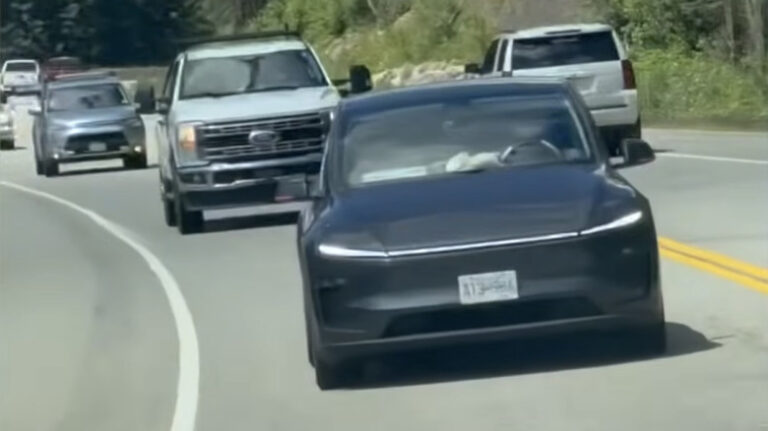 Tesla FSD спить за кермом: сонцезахисні окуляри завадили автопілоту на гірській дорозі 4