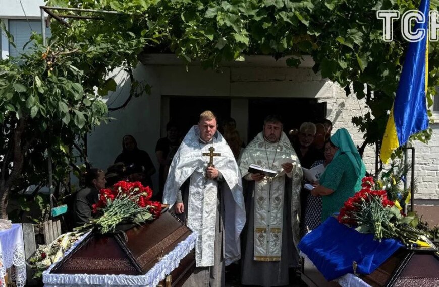 Шок! Свавілля у Глинянах: село прощається з братами-жертвами.