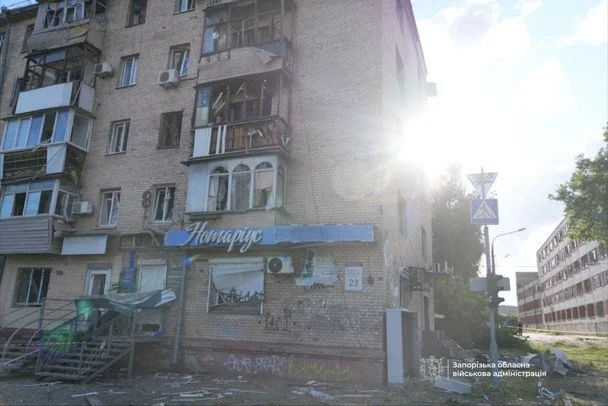 Шок! Свавілля ворога: двоє поліцейських під обстрілом Запоріжжя. 2 / © Очільник Запорізької ОВА Іван Федоров