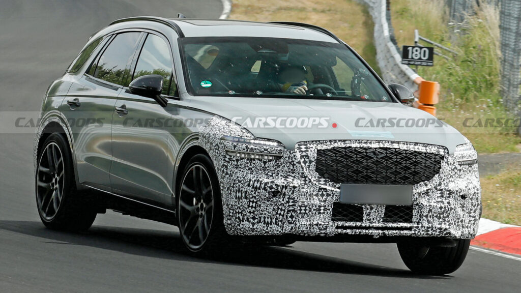 Genesis GV70: гібридна версія кросовера вже на підході 1