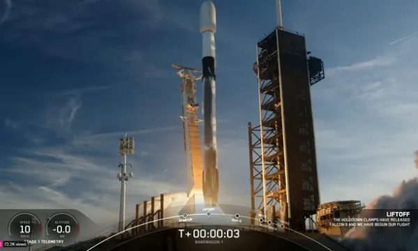 SpaceX вивела на орбіту 11 супутників
