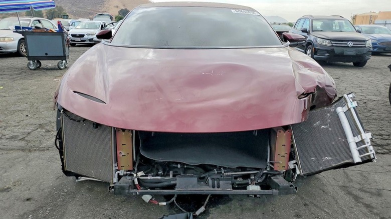 Шаку продають його унікальний Lucid Air Coupe на розбитому аукціоні 2