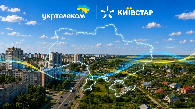 Київстар та Укртелеком об’єднали мережі для покращення зв’язку