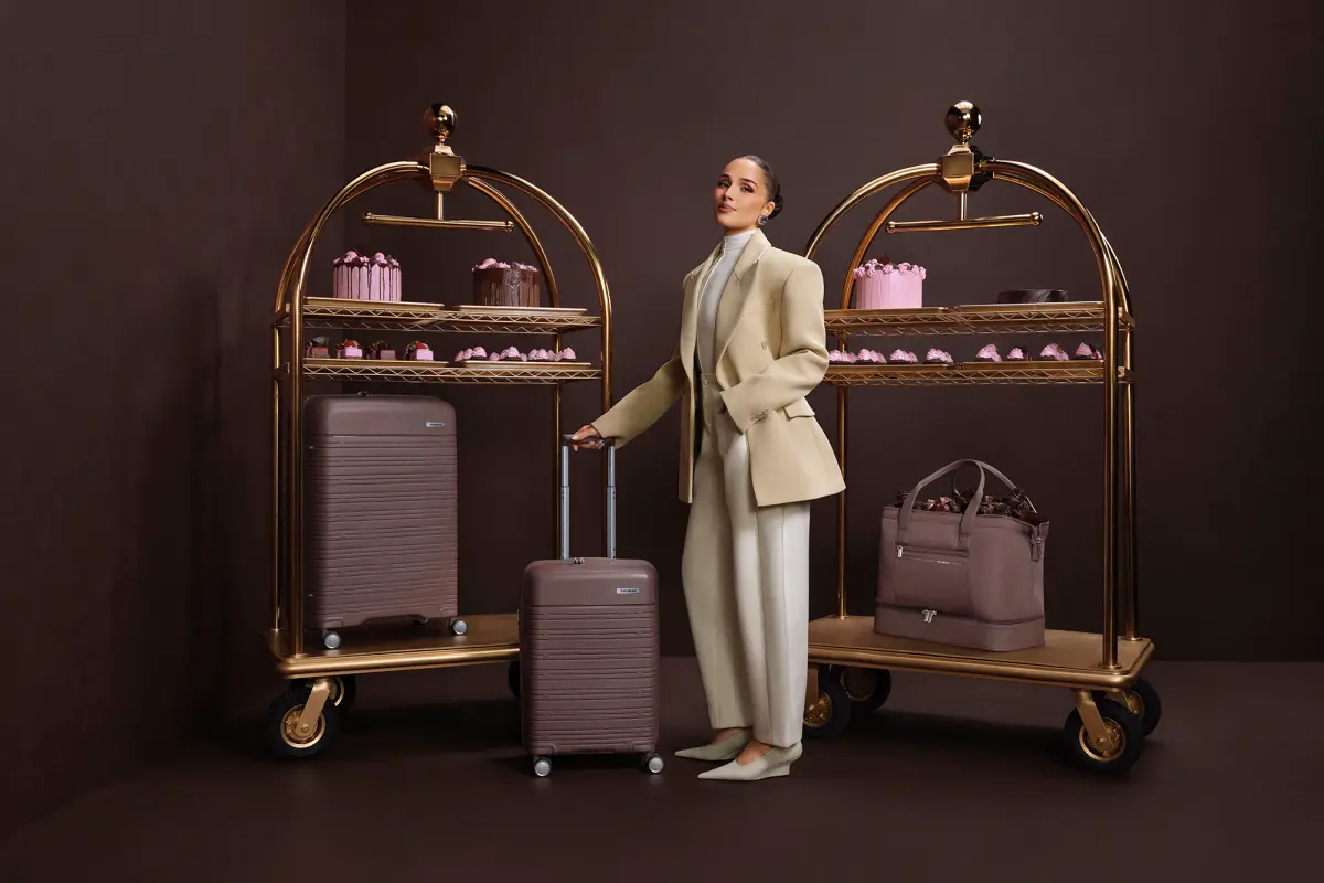 Олівія Калпо ділиться секретами пакування та новою співпрацею з Samsonite 1