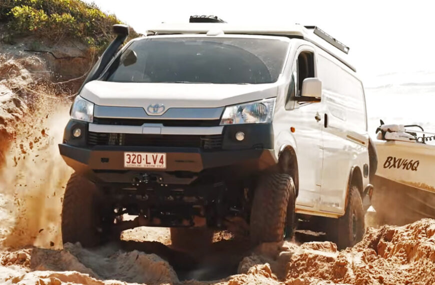 Toyota HiAce 4×4: Монстр-кемпер, що перевершив Land Cruiser