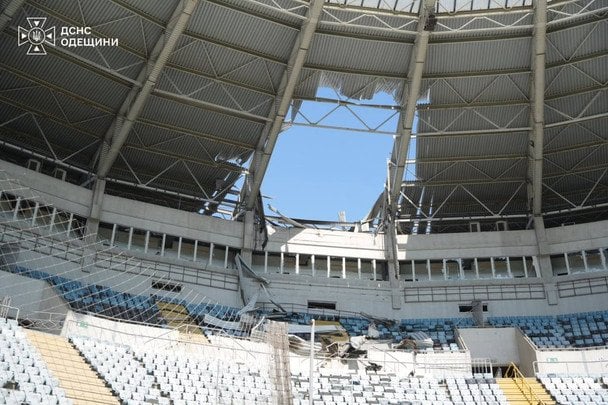 7 серпня 2026. Унаслідок російського удару по стадіону «Чорноморець» постраждали 2 людини.