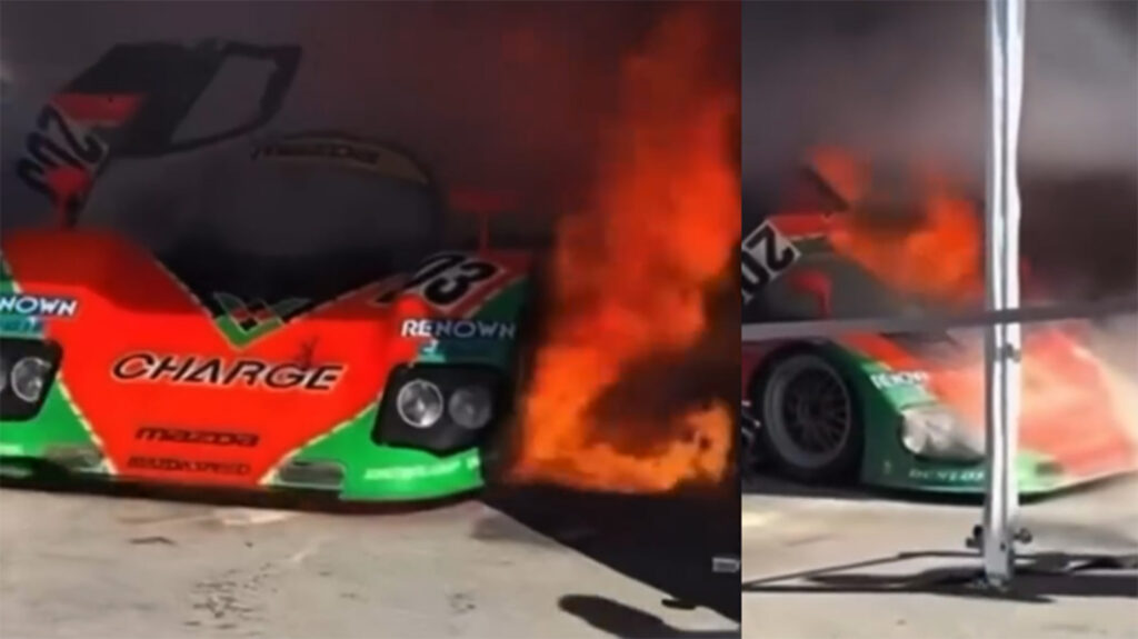 Mazda з роторним двигуном спалахнула на Лагуна Сека, але її історія не закінчується 1