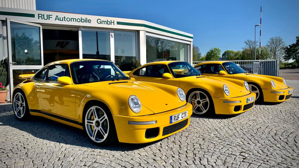 Porsche купує RUF, Singer відмовив 1