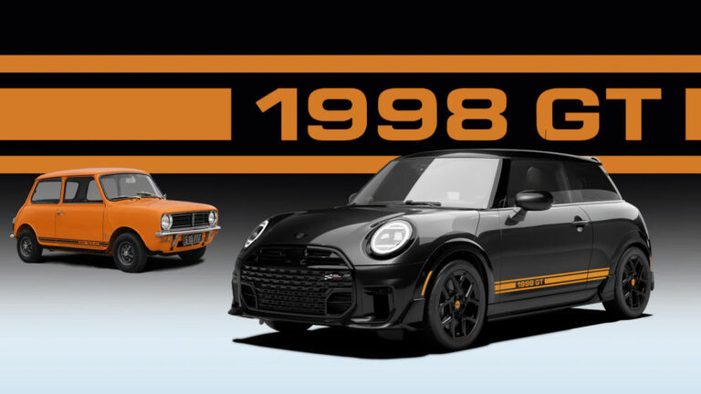 Mini 1998 GT Edition: сучасні гальма John Cooper Works у ретро-стилі 5