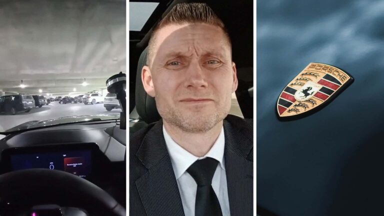 Водій на авто проїхався проти руху у паркінгу, а потім в'їхав у Porsche 35