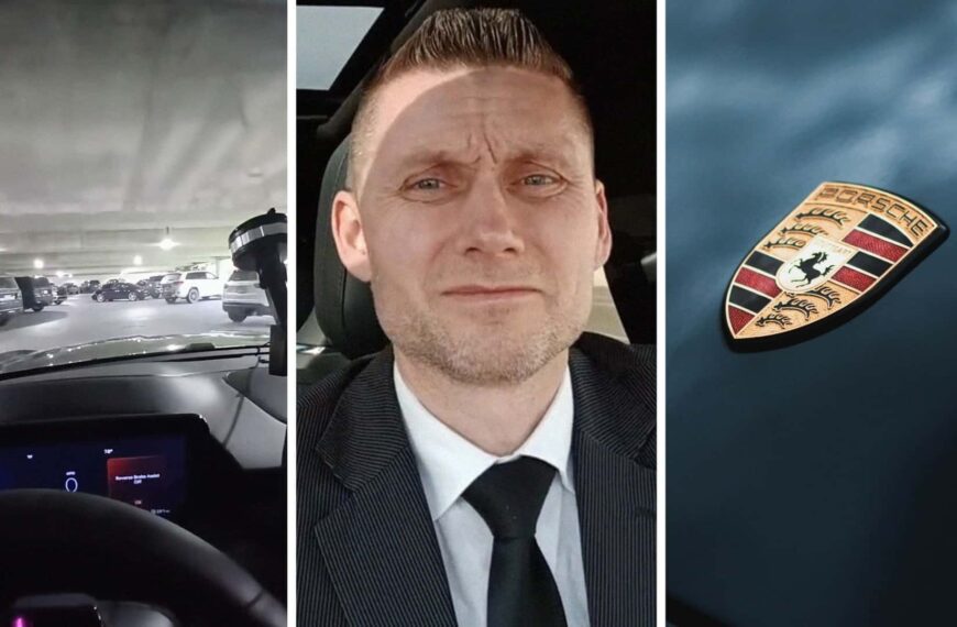 Водій на авто проїхався проти руху у паркінгу, а потім в’їхав у Porsche