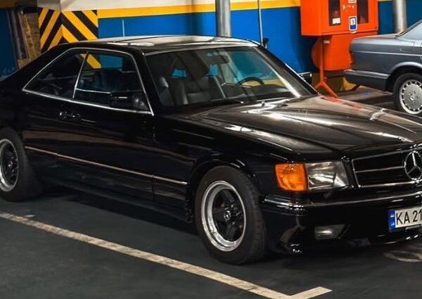 Відновлений Mercedes-Benz 500SEC 1983 року: дізнайтесь ціну ексклюзивного купе