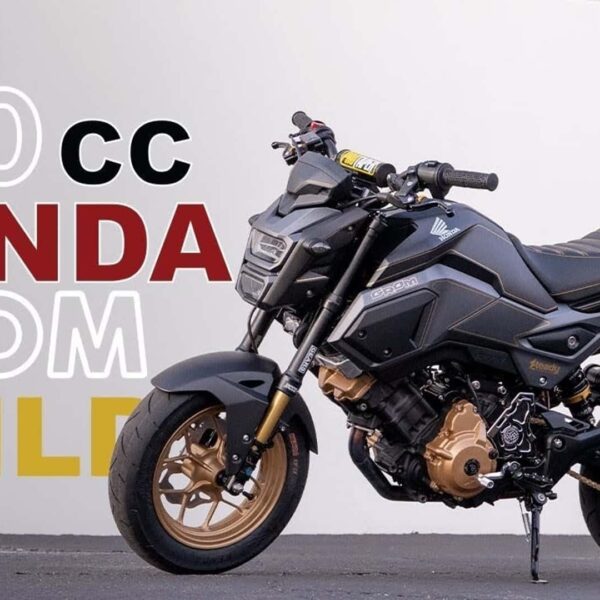 Дакс Шепард випробував кастомний Honda Grom на 300 куб. см