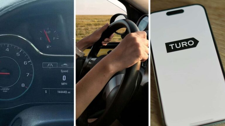 Клієнтка Turo зняла наліпку з панелі керування після 500 миль поїздки 8