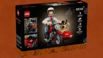 Набір LEGO – мотоцикл із боковим причепом 
