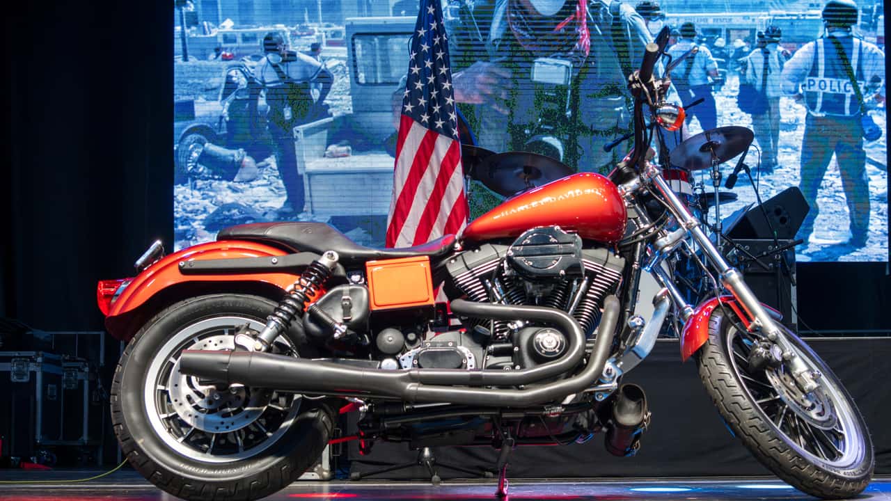 Мотоцикл Harley-Davidson у музеї