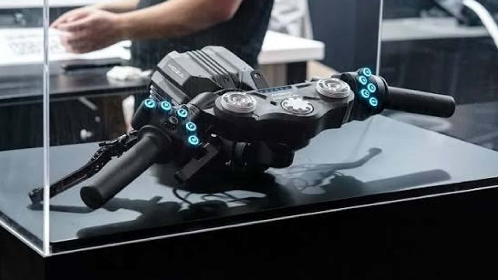Moza Racing motorbike simulator
