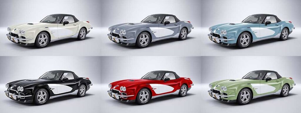 Mitsuoka перекроює Mazda Miata під ретро-стиль першого Corvette 2 Mitsuoka перекроює Mazda Miata під ретро-стиль першого Corvette 2