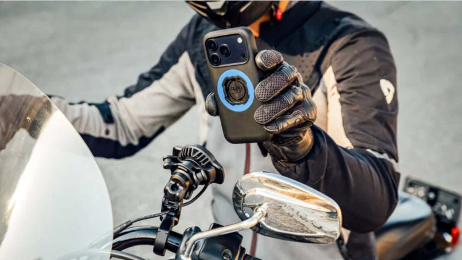 Quad Lock розширив асортимент аксесуаром для повної свободи обертання 1 Quad Lock Handlebar Mount Pro Adjustable