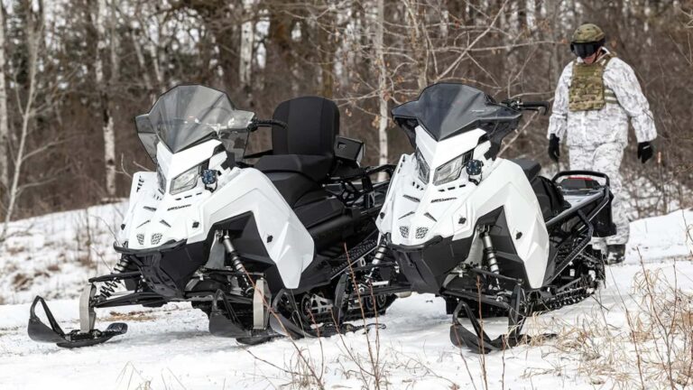 Polaris представила безшумний снігохід 6