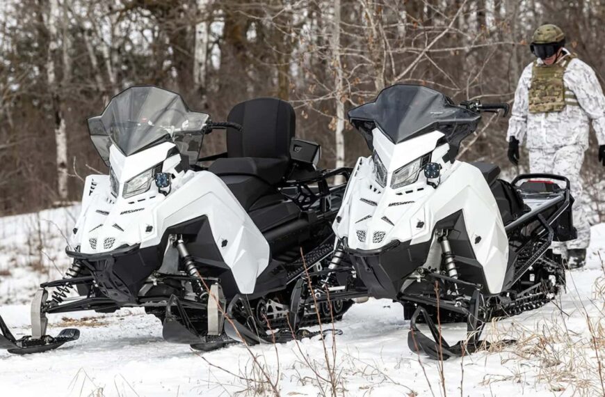 Polaris представила безшумний снігохід