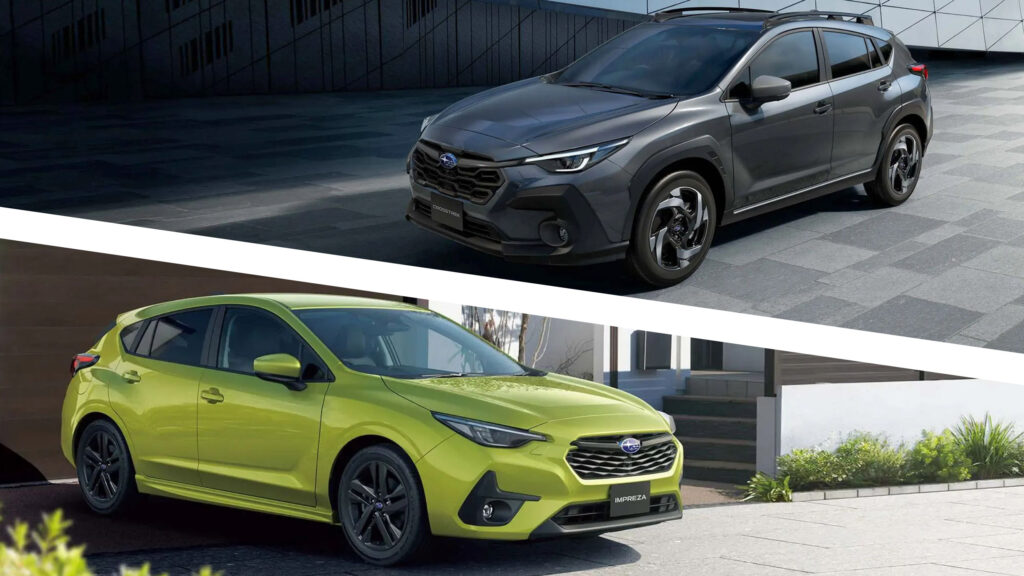 Subaru Crosstrek продаватиметься тільки як гібрид, а Impreza — з бензиновими двигунами 1