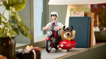 Набір LEGO – мотоцикл із боковим причепом 