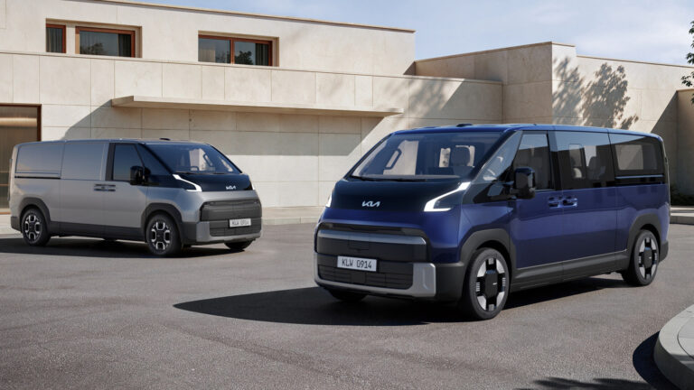 Kia PV7: електричний фургон став довшим і ще крутішим 12