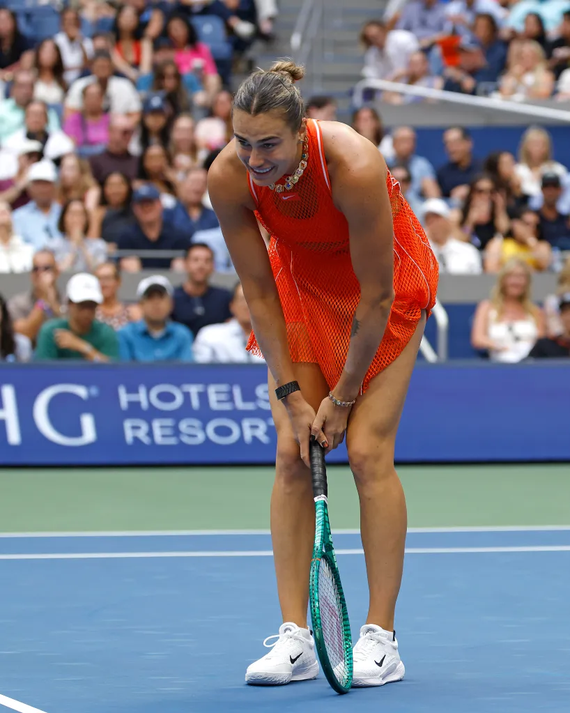 Азаренко розбила ракетку в емоційному зриві після поразки на US Open 2