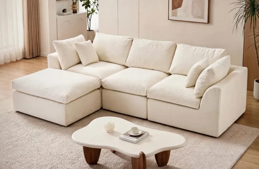 Хмарні дивани зірок: купуйте схожі моделі дешевше на розпродажі Wayfair