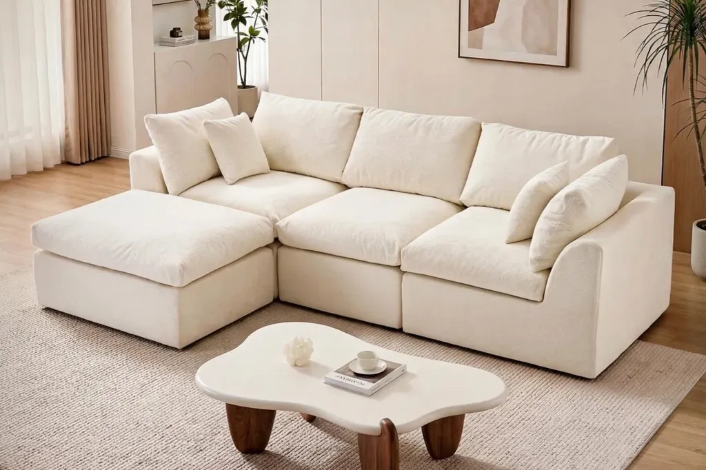 Хмарні дивани зірок: купуйте схожі моделі дешевше на розпродажі Wayfair
